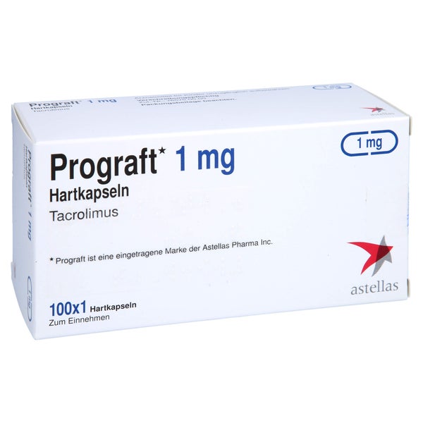 Prograf 1 mg Hartkapseln 100 St