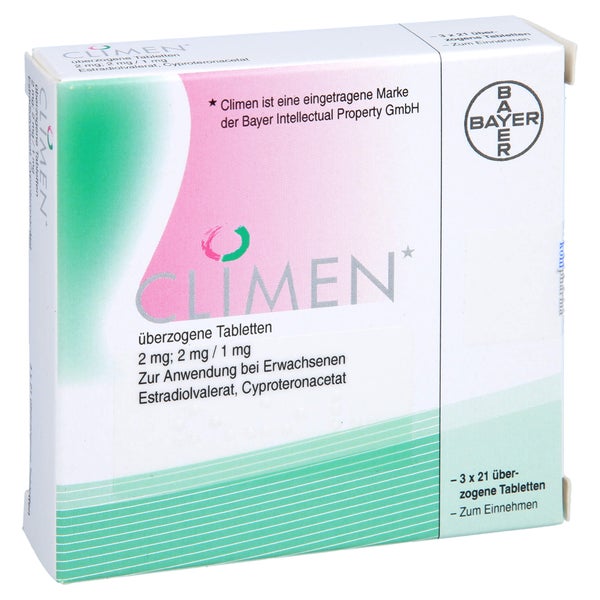 Climen Überzogene Tabletten 3X21 St