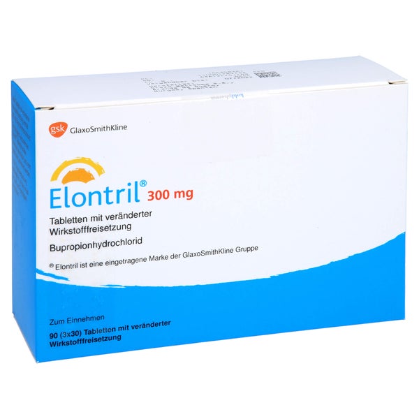 ELONTRIL 300 mg Tabletten m.veränd.Wirkst.-Frs. 3X30 St