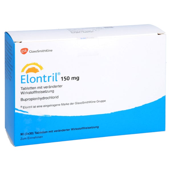 ELONTRIL 150 mg Tabletten m.veränd.Wirkst.-Frs. 3X30 St