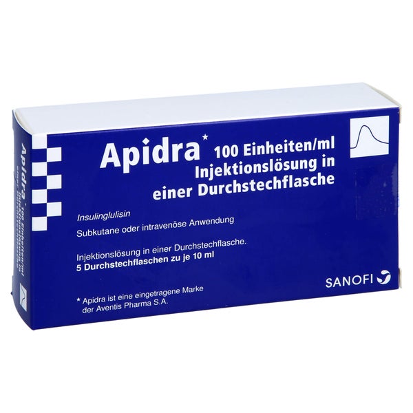 APIDRA 100 E/ml Durchstechflasche 5X10 ml 5X10 ml