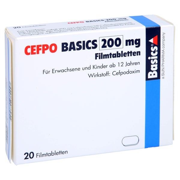 Cefpo Basics 200 mg Filmtabletten 20 St