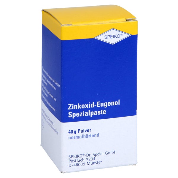Zinkoxid-eugenol Spezialpaste Normalhärt 40 g