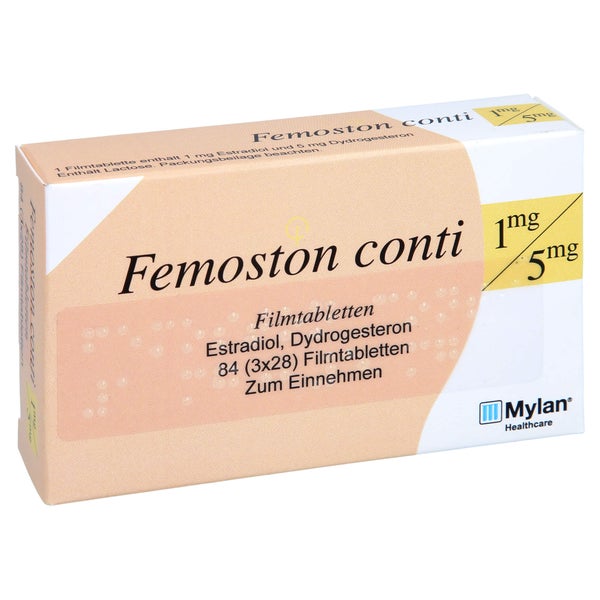 Femoston Conti 1 mg/5 mg Filmtabletten 84 St