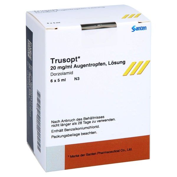 Trusopt Augentropfen 6X5 ml