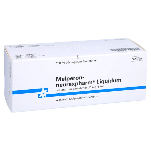 Melperon-neuraxpharm Liquidum 25 mg/5ml 200 ml