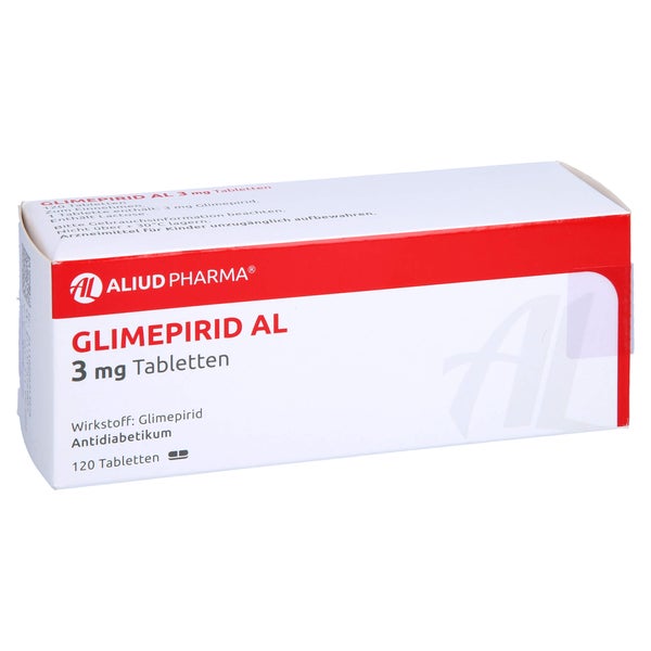 Glimepirid AL 3 mg Tabletten 120 St