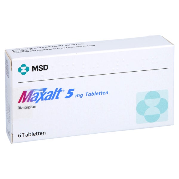 Maxalt 5 mg Tabletten 6 St