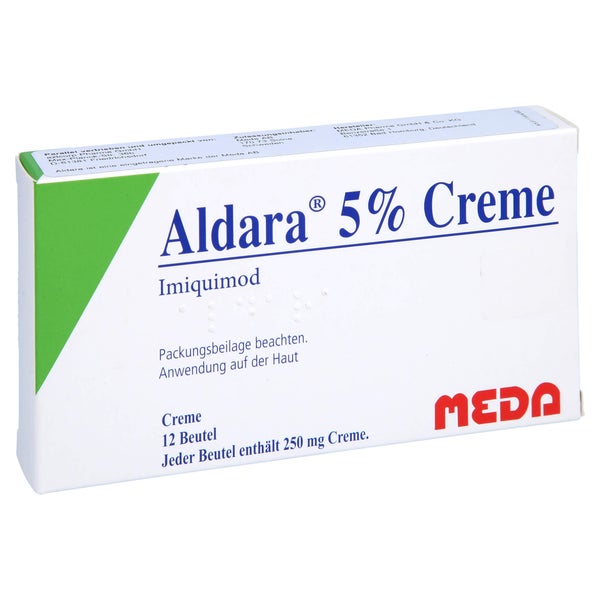 Aldara 5% Creme Sachets 12 St