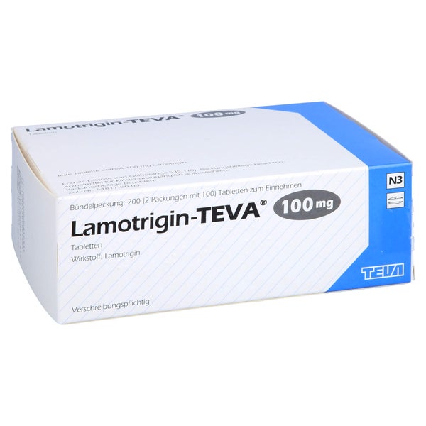 Lamotrigin Teva 100mg Tabletten 200 St