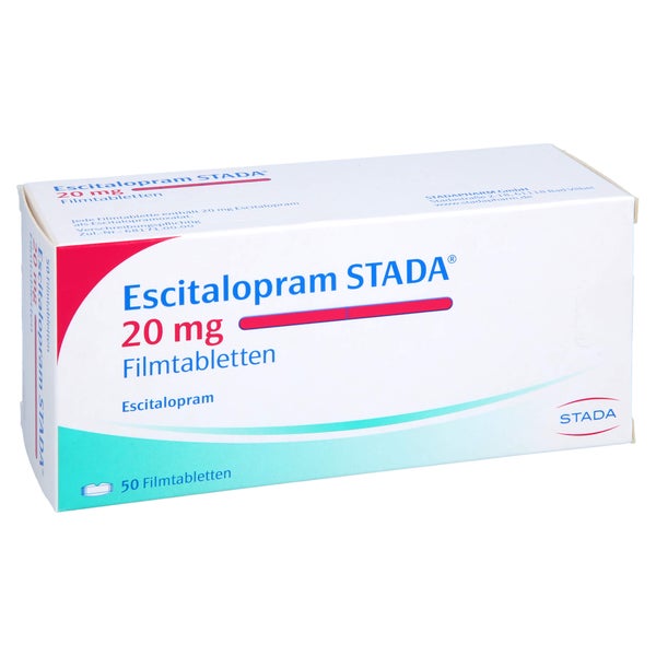Escitalopram Stada 20 mg Filmtabletten 50 St