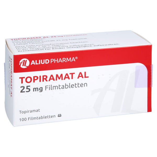 Topiramat AL 25 mg Filmtabletten 100 St