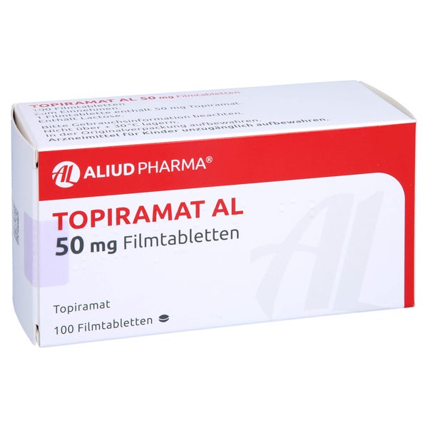 Topiramat AL 50 mg Filmtabletten 100 St