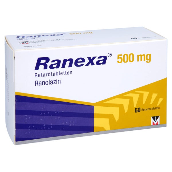 Ranexa 500 mg Retardtabletten 60 St