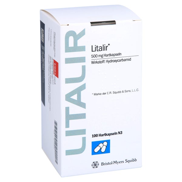 Litalir 500 mg Hartkapseln 100 St