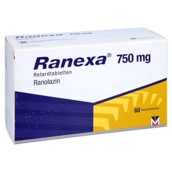 Ranexa 750 mg Retardtabletten 60 St
