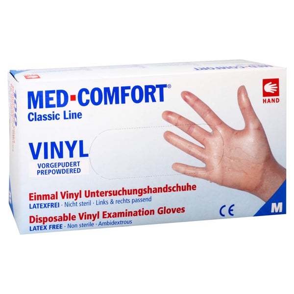 Handschuhe Einmal Vinyl mittel 100 St