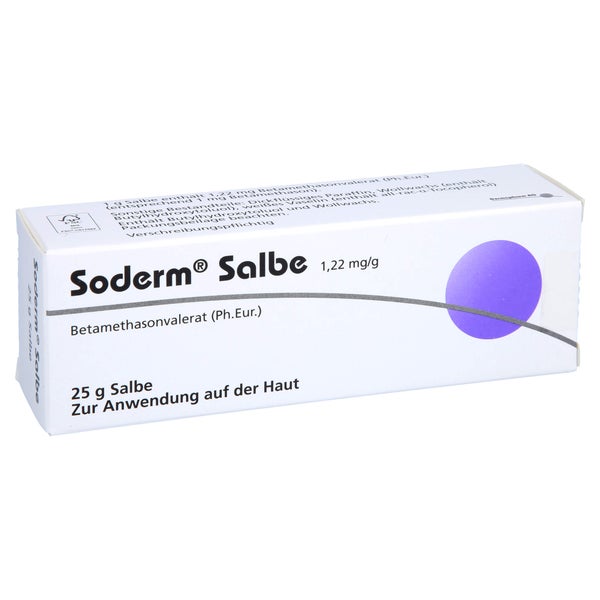 Soderm Salbe 1,22 mg/g 25 g