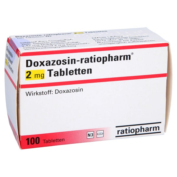 Doxazosin-ratiopharm 2 mg Tabletten 100 St