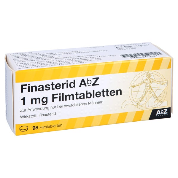 Finasterid AbZ 1 mg Filmtabletten 98 St