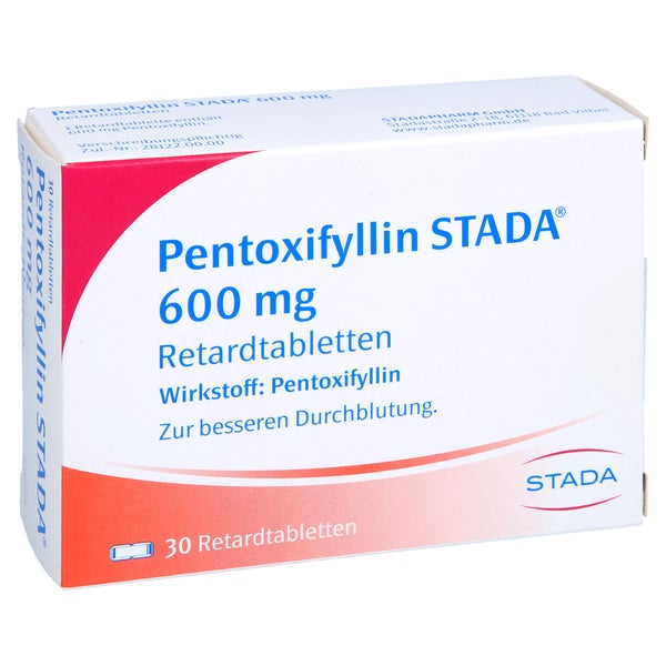 Pentoxifyllin Stada 600 mg retard Tabl. 30 St