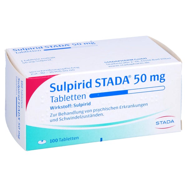 Sulpirid Stada 50 mg Tabletten 100 St