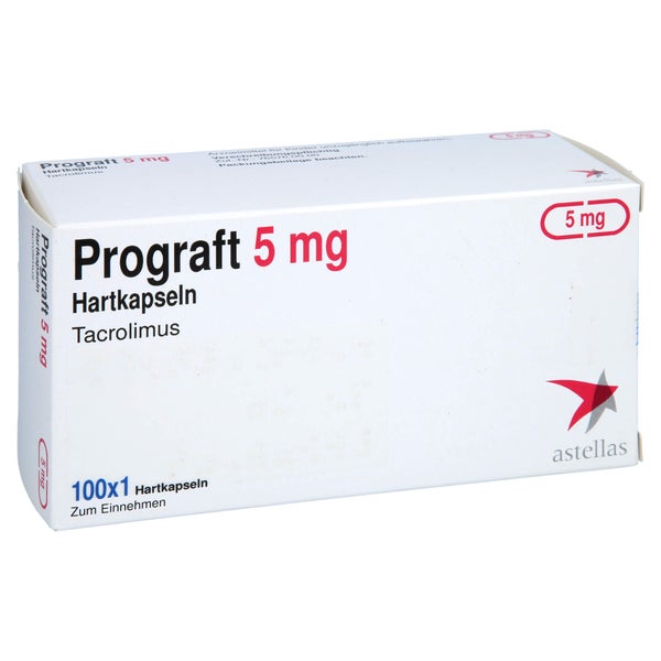 Prograf 5 mg Hartkapseln 100 St