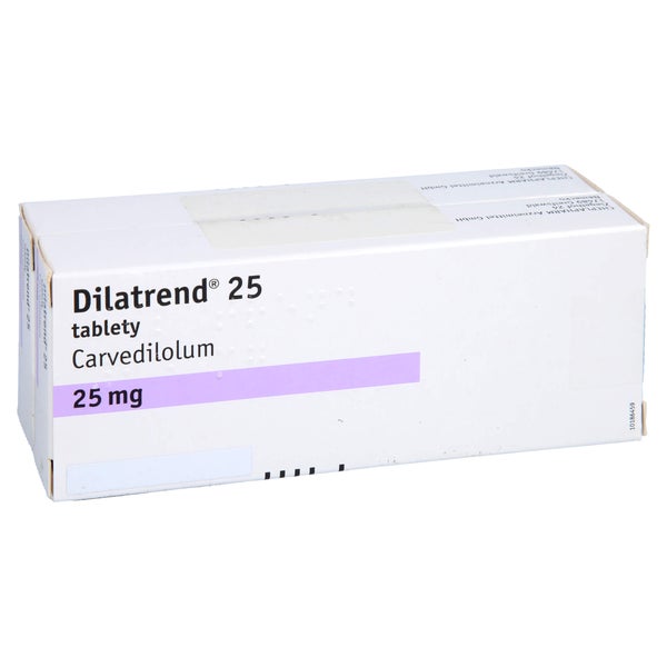 Dilatrend 25 mg Tabletten 100 St