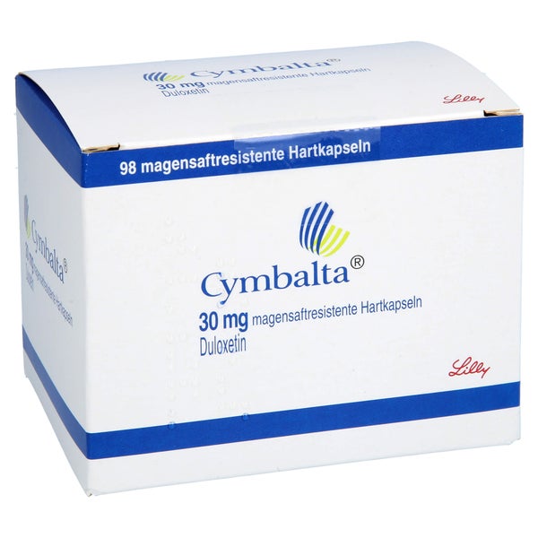 CYMBALTA 30 mg magensaftresistente Hartkapseln 98 St