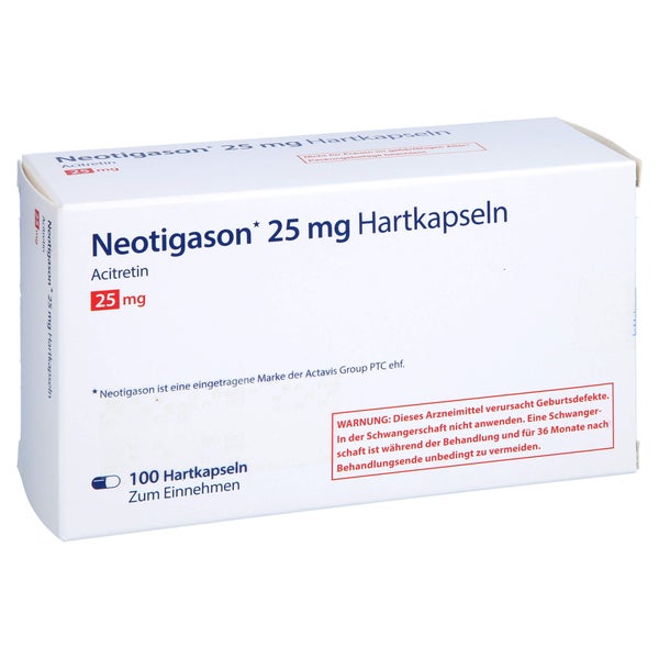 Neotigason 25 Hartkapseln 100 St
