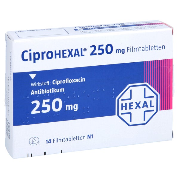 Ciprohexal 250 mg Filmtabletten 14 St