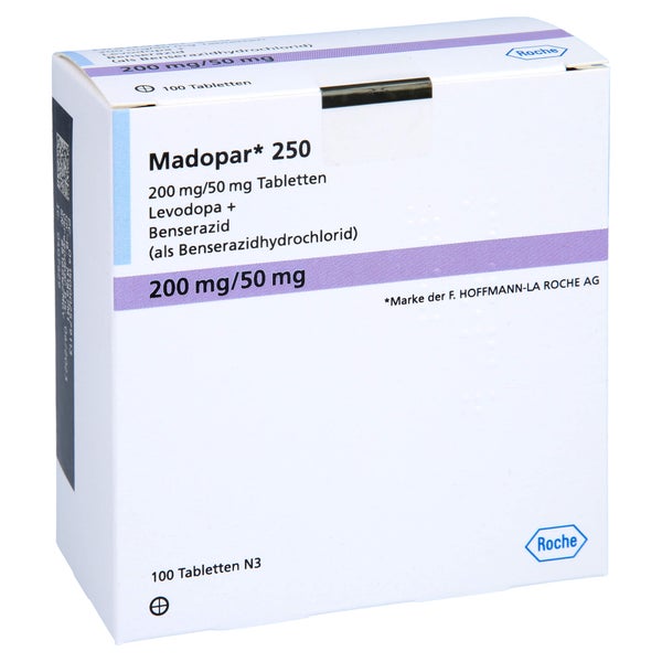 Madopar 250 Tabletten 100 St