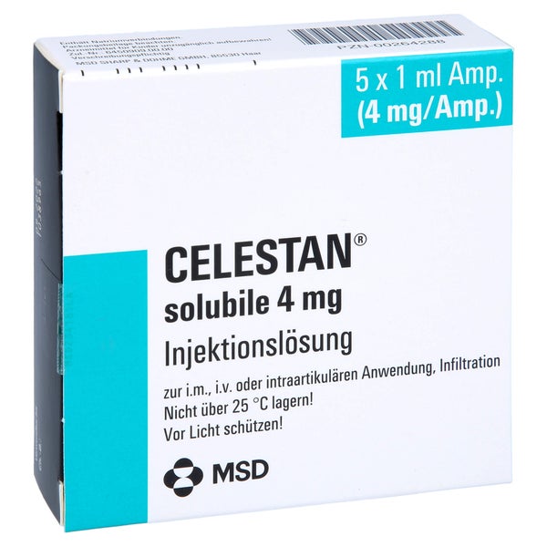Celestan Solubile 4 mg Injektionslösung 5 St