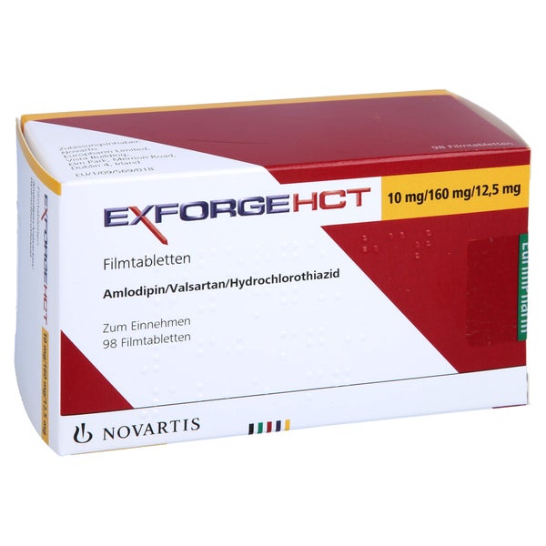 EXFORGE HCT 10 mg/160 mg/12,5 mg Filmtabletten 98 St