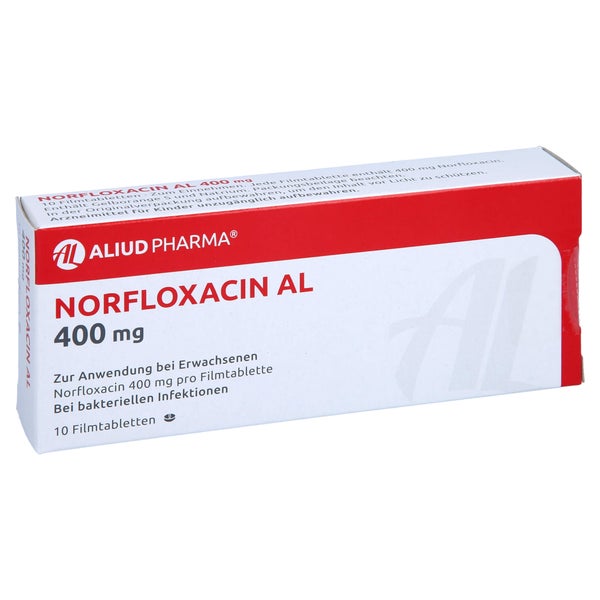 Norfloxacin AL 400 mg Filmtabletten 10 St