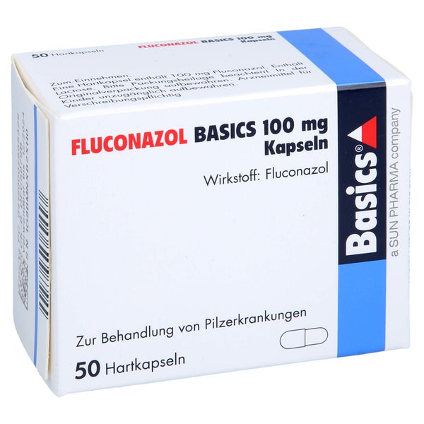 Fluconazol Basics 100 mg Hartkapseln 50 St