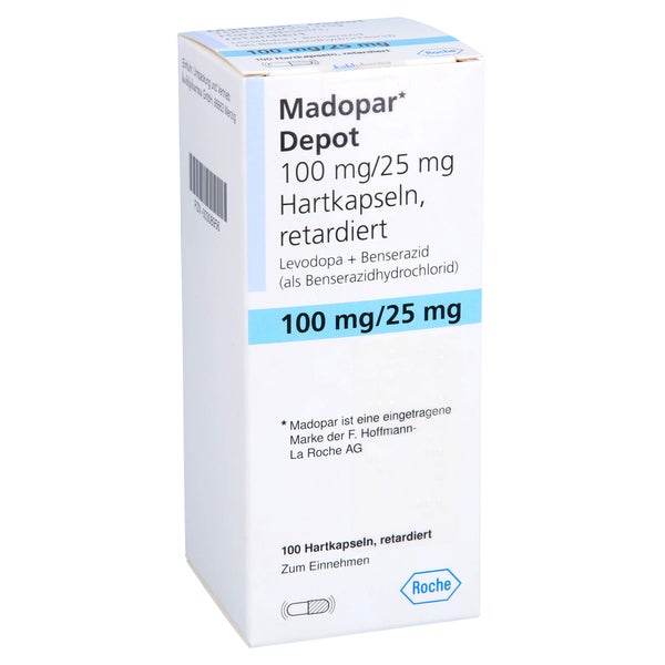 Madopar Depot Hartkapseln retardiert 100 St