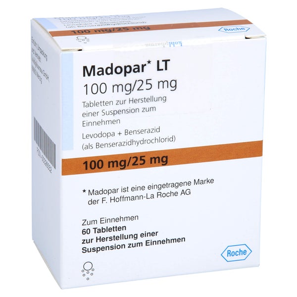 MADOPAR LT Tabl.z.Herst.e.Susp.z.Einnehmen 60 St