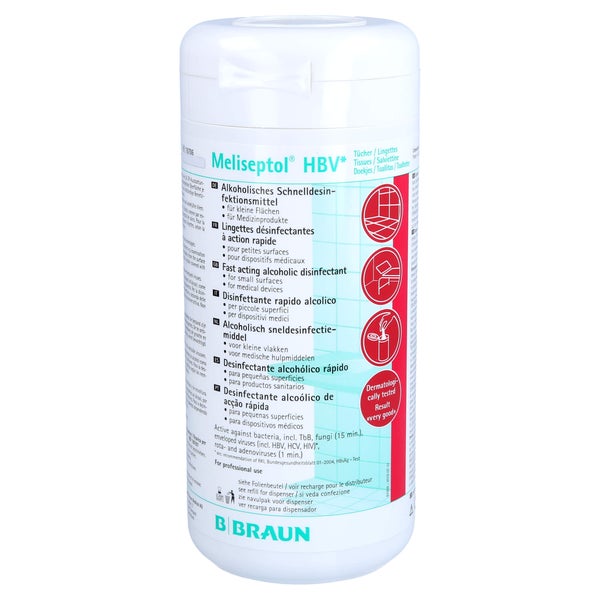 Meliseptol HBV Tücher Spenderbox 100 St