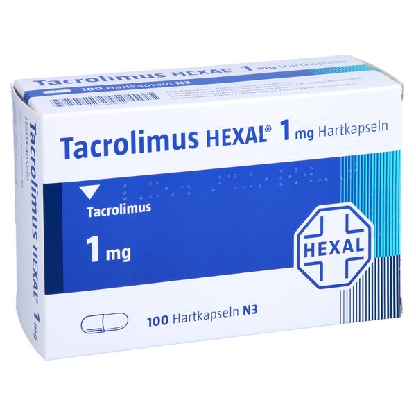 Tacrolimus Hexal 1 mg Hartkapseln 100 St
