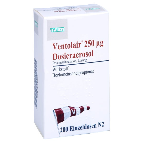 Ventolair 250 µg 200 Hub Dosieraerosol 1 St