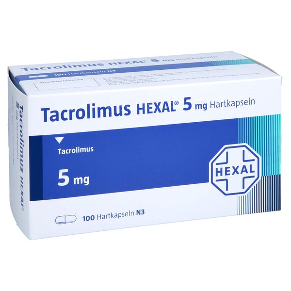 Tacrolimus Hexal 5 mg Hartkapseln 100 St