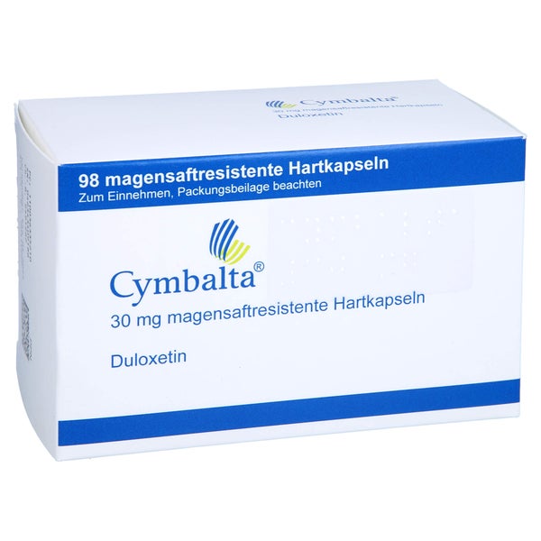 CYMBALTA 30 mg magensaftresistente Hartkapseln 98 St