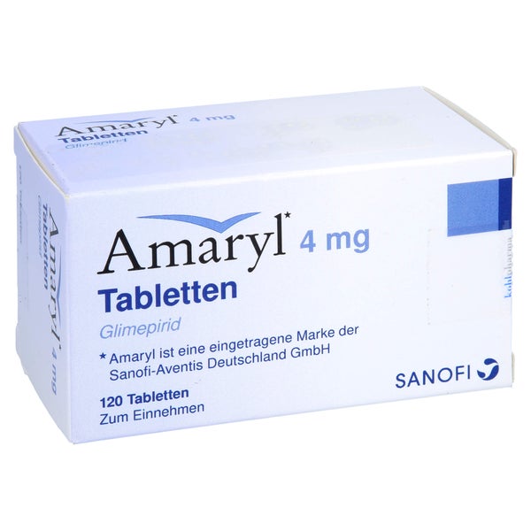 Amaryl 4 mg Tabletten 120 St