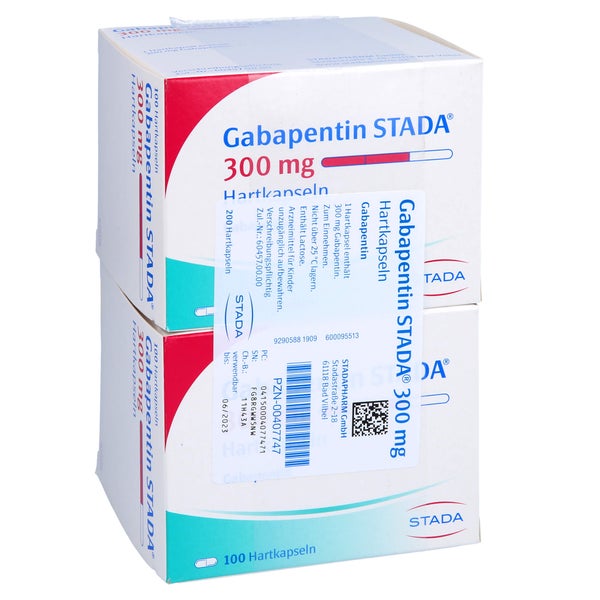 Gabapentin Stada 300 mg Hartkapseln 200 St