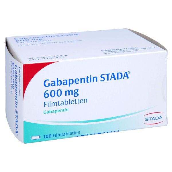 Gabapentin Stada 600 mg Filmtabletten 100 St