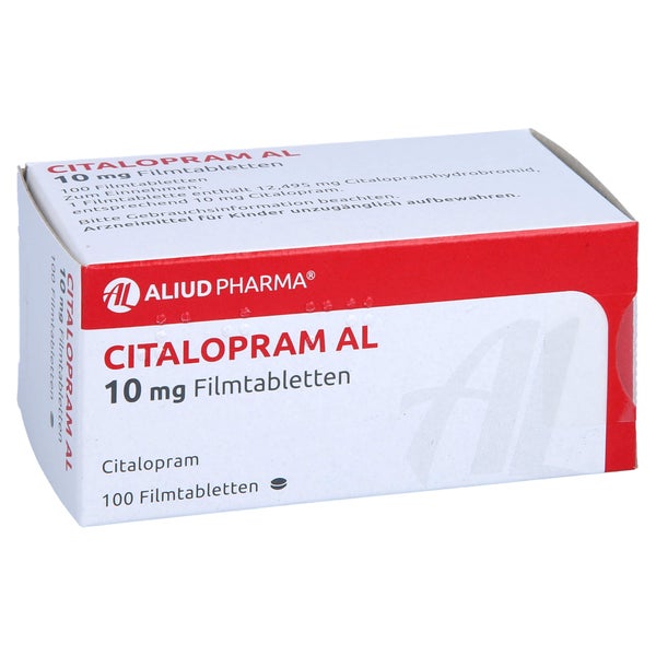 Citalopram AL 10 mg Filmtabletten 100 St