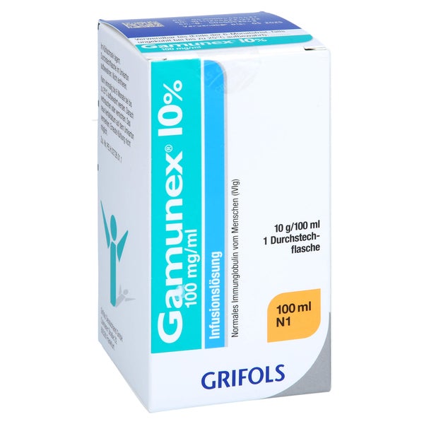 Gamunex 10% 10 g Infusionslösung Dsfl. 100 ml