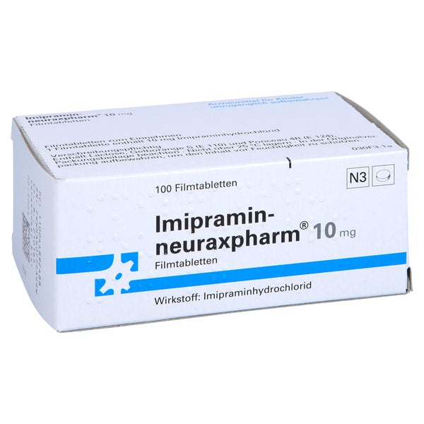IMIPRAMIN-neuraxpharm 10 mg Filmtabletten 100 St