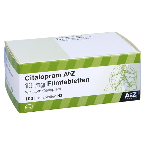 Citalopram AbZ 10 mg Filmtabletten 100 St